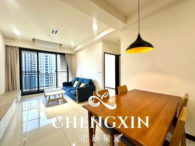 🎉水瀧重劃區/高樓層頂樓不怕吵/無限棟距視野戶/前後大陽台格局方正採光好/衛浴開窗通風佳/傢俱電可談/可公司行號承租報稅🎉(第1張)