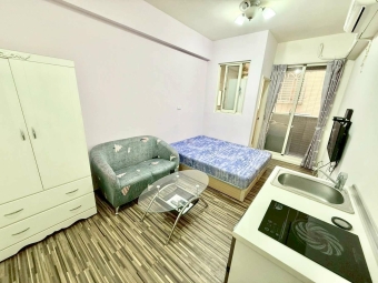 茶香悠然綻放✨陽台獨洗✨可租補💕近水湳 北平商圈⚡宇你相見（第1張）