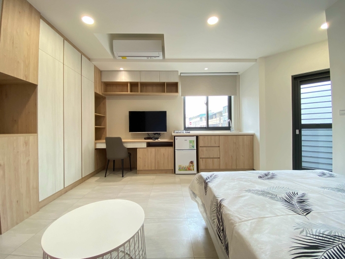 🏡大雅學府商圈稀有陽台獨洗套房🏡可租補/流理台/系統櫃/衛浴乾濕分離 - Image 7