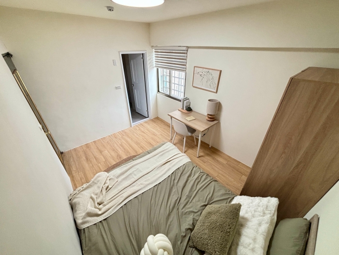 可半年租☆租補☆全新裝潢電梯套房（第3張）