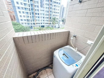 近中山興大☆有飲水機☆子母車☆陽台獨洗曬（第9張）