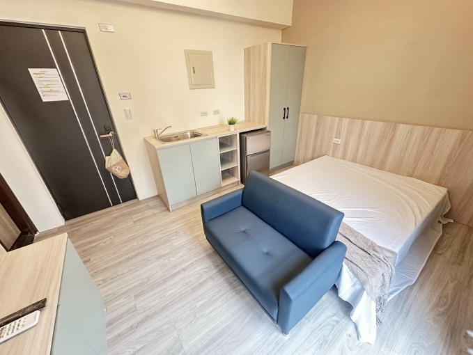 全新未住🍀稀有可貓🍀陽台獨洗🍀流理台🍀乾溼分離🍀機車位🍀電梯🍀子母車🍀飲水機🍀租屋補助（第8張）