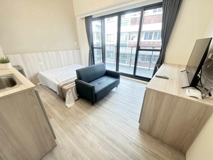 全新未住🍀稀有可貓🍀陽台獨洗🍀流理台🍀乾溼分離🍀機車位🍀電梯🍀子母車🍀飲水機🍀租屋補助（第5張）