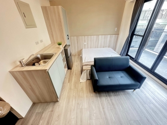 全新未住🍀稀有可貓🍀陽台獨洗🍀流理台🍀乾溼分離🍀機車位🍀電梯🍀子母車🍀飲水機🍀租屋補助（第3張）