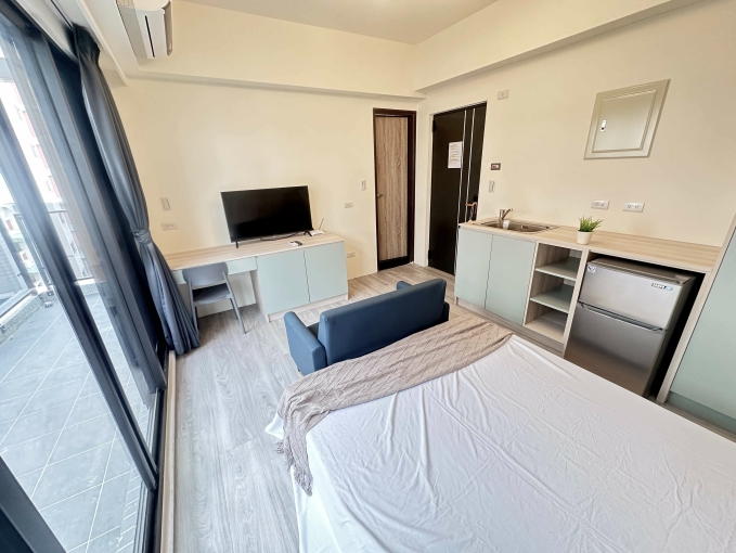 全新未住🍀稀有可貓🍀陽台獨洗🍀流理台🍀乾溼分離🍀機車位🍀電梯🍀子母車🍀飲水機🍀租屋補助（第7張）