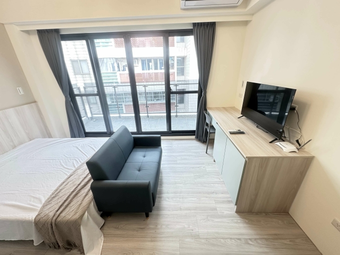 全新未住🍀稀有可貓🍀陽台獨洗🍀流理台🍀乾溼分離🍀機車位🍀電梯🍀子母車🍀飲水機🍀租屋補助（第4張）