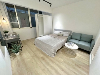 首月租金免租金💖送租金一個月 ❤️北區全新整理可雙租補可寵物陽台獨洗曬或凸窗曬採光精美爬樓梯套房（第1張）