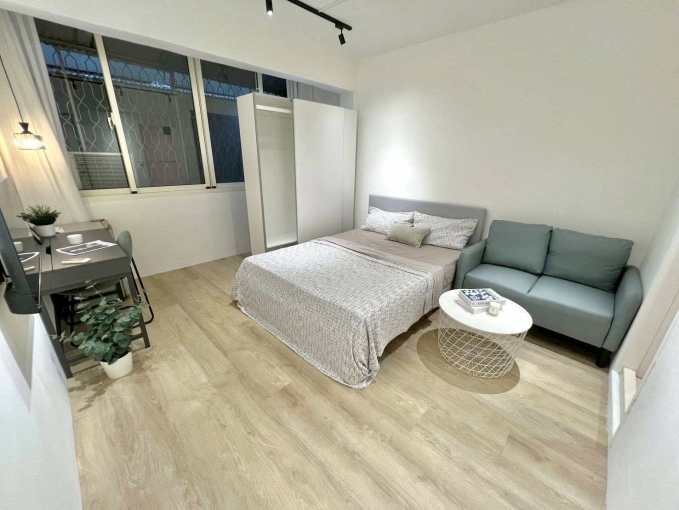 首月租金免租金💖送租金一個月 ❤️北區全新整理可雙租補可寵物陽台獨洗曬或凸窗曬採光精美爬樓梯套房（第1張）