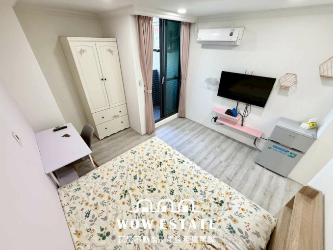 稀有可寵🍀陽台獨洗🍀雙租屋補助🍀電梯🍀飲水機🍀子母車(第5張)