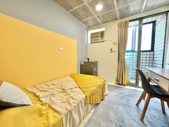 珍珠奶茶不要珍珠🐈🐕可寵可狗✨陽台獨洗✨可租補💕近東海 台中工業區⚡宇你相見（第4張）