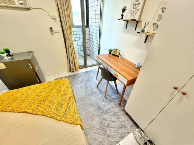 珍珠奶茶不要珍珠🐈🐕可寵可狗✨陽台獨洗✨可租補💕近東海 台中工業區⚡宇你相見（第5張）