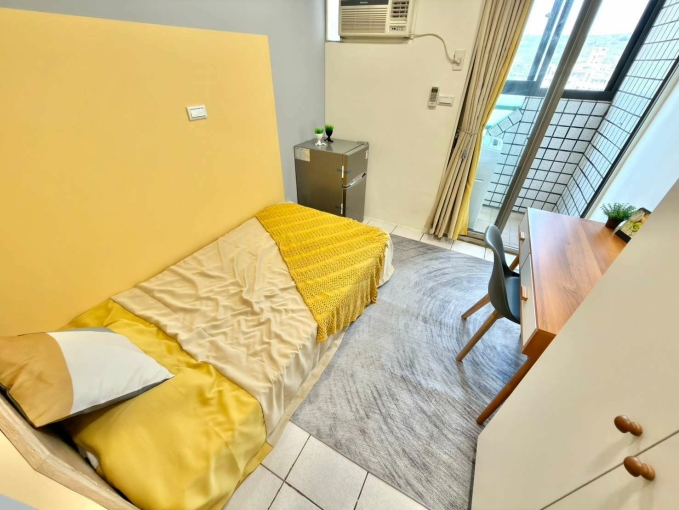 珍珠奶茶不要珍珠🐈🐕可寵可狗✨陽台獨洗✨可租補💕近東海 台中工業區⚡宇你相見（第3張）