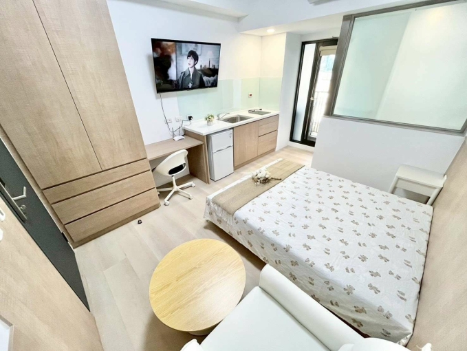 粉紅百事是草莓口味💕陽台獨洗✨可租補✨近勤美 科博館💕宇你相見（第2張）