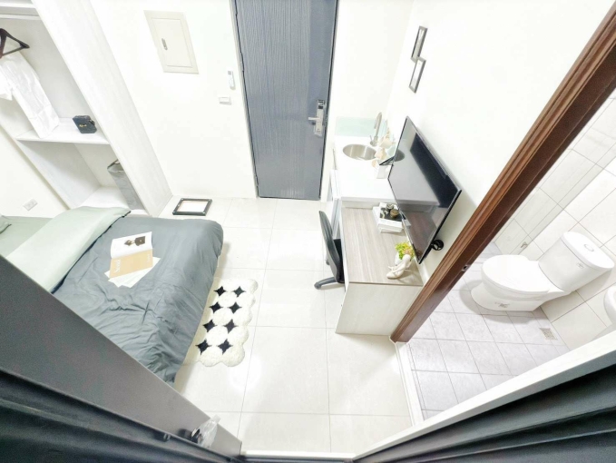 機車位走路崇德萬客火鍋可租房屋補助北屯過一個路口北區秒殺整棟新蓋全新未住採光超好小資族多間可選任你挑選間間陽台獨洗曬部分流理台電梯套房（第6張）