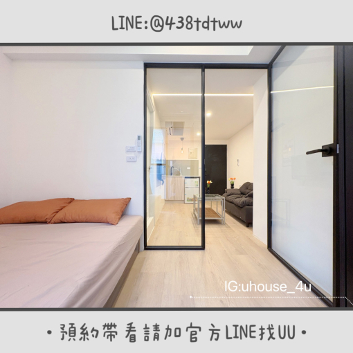 近桃園火車站｜電梯🛗｜全新裝潢｜一房一廳｜採光佳✨（第4張）