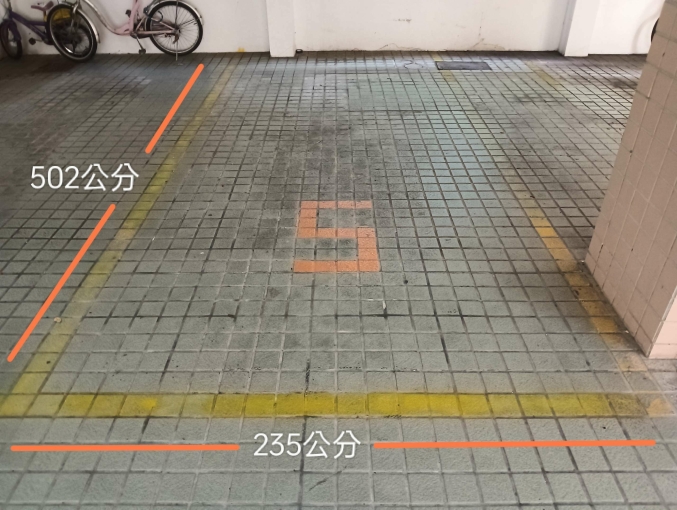 捷運台電站🍎一樓庭院🍎室內平面車位（第1張）