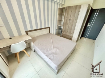 電梯新屋⸝⋆走路到勤益⸝⋆🉑️租補雙租補⸝⋆管理員⸝⋆陽台獨洗曬⸝⋆乾溼分離⸝⋆室內機車位⸝⋆變頻冷氣⸝⋆獨立筒床墊⸝⋆子母車（第5張）