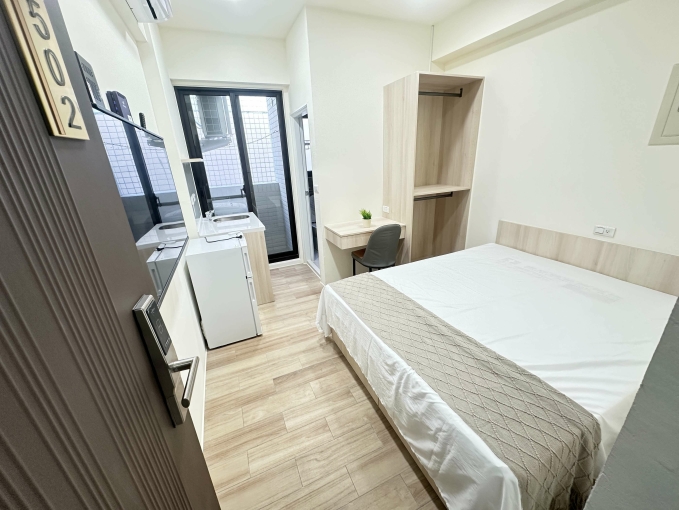 全新未住🍀首月半價🍀陽台獨洗🍀租屋補助🍀機車位🍀流理台🍀電梯🍀子母車（第1張）