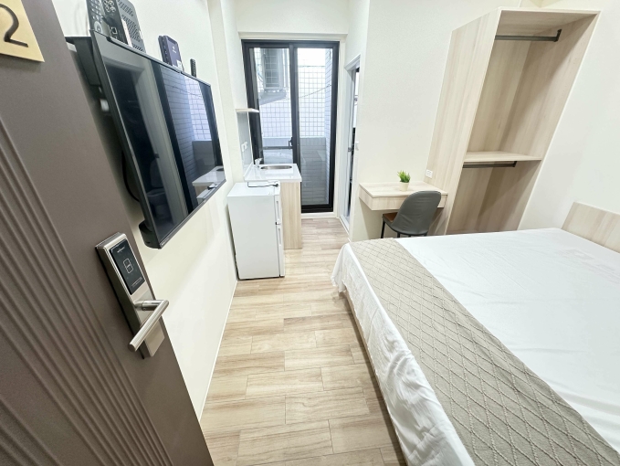 全新未住🍀首月半價🍀陽台獨洗🍀租屋補助🍀機車位🍀流理台🍀電梯🍀子母車（第2張）