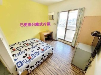 北區中清路｜電梯套房｜獨洗獨曬｜首月租金半價｜可雙租補（第1張）