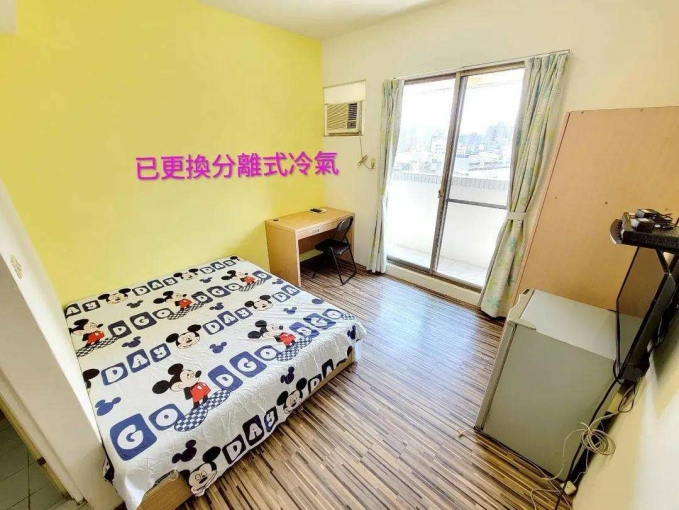 北區中清路｜電梯套房｜獨洗獨曬｜首月租金半價｜可雙租補（第1張）