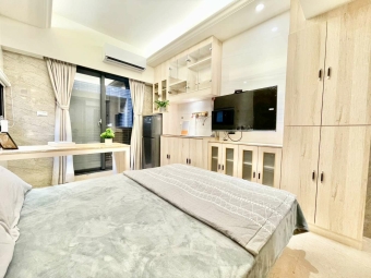 雙租屋補助🍀電梯🍀子母車🍀大露臺🍀陽台獨洗🍀乾溼分離🍀流理台🍀室內機車位🍀可戶籍報稅（第4張）