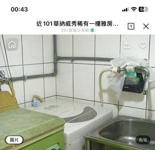 信義區近101 華納威秀 ，稀有一樓雅房（第7張）