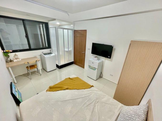 雙租屋補助🍀獨洗獨曬🍀子母車🍀近嶺東大坪數（第4張）