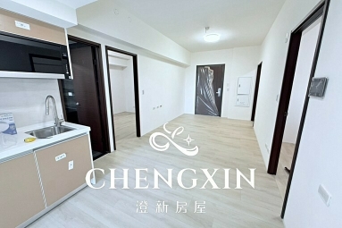 明新科大商圈/全新建案/電梯三房可補家具電/木質地板（第2張）