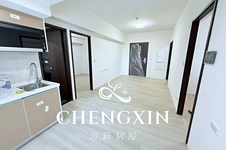 明新科大商圈/全新建案/電梯三房可補家具電/木質地板(第2張)