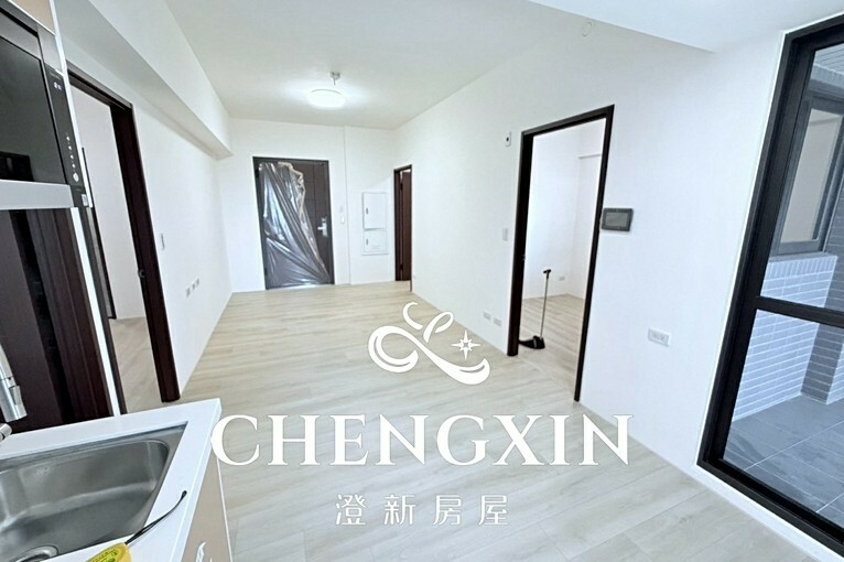 明新科大商圈/全新建案/電梯三房可補家具電/木質地板(第4張)