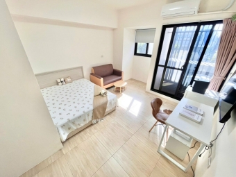 被陽光暖醒❤️‍🔥陽台獨洗曬🩵雙層冰箱🩷變頻冷氣✨（第1張）