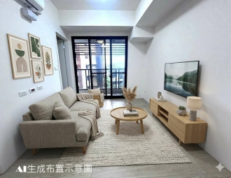 可租補&青埔麗江新落成電梯整層(獨立門牌)（第1張）