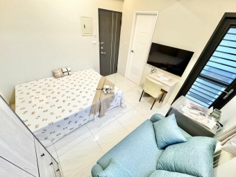 韓系奶油風🎀可租補✨陽台獨洗曬🌳衛浴開窗🎁全新完工（第7張）