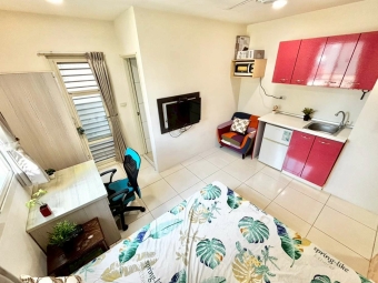 #西區#可租補 #流理臺 電磁爐#微波爐#子母車#陽台獨洗曬#走路中教大（第2張）