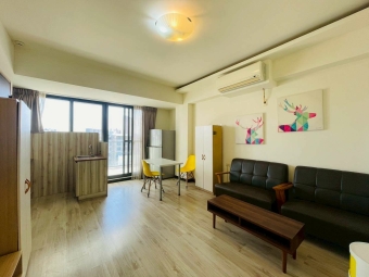 軍福商圈❤️一房一廳✨陽台洗衣機（第1張）