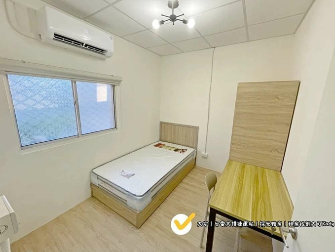 台電大樓捷運近師大台大全新裝潢採光雅房全配家具(第1張)