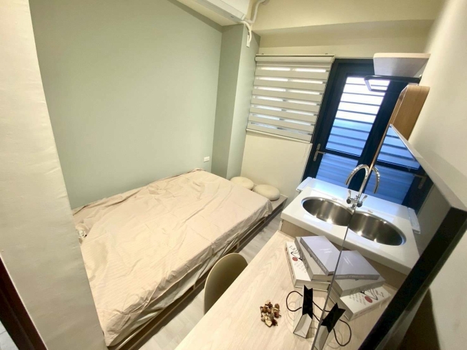 機車位走路崇德萬客火鍋可租房屋補助北屯過一個路口北區秒殺整棟新蓋全新未住採光超好小資族多間可選任你挑選間間陽台獨洗曬部分流理台電梯套房（第3張）