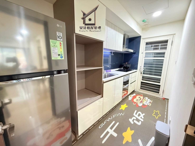 洲際漢神💛2房2廳1衛2陽台💛台水電💛附平面車位💛陽台獨洗曬💛衛浴乾溼分離（第7張）