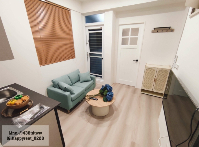 桃園火車站|一房一廳|全新裝潢|流理台|乾濕分離|陽台|獨洗曬 - Image 3