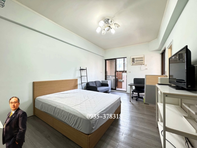 【可租補】勤美誠品-高樓層｜邊間｜雙陽台大套房-24小時管理（第1張）