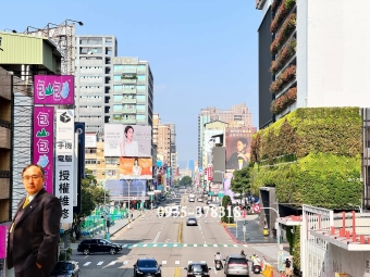 【可租補】勤美誠品-高樓層｜邊間｜雙陽台大套房-24小時管理（第14張）