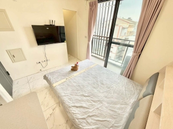 粉紅百事是草莓口味💕陽台獨洗✨可租補✨近逢甲 中央公園💕宇你相見（第1張）