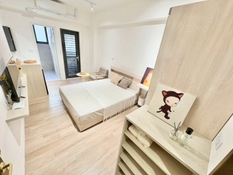 全新未住☆電梯套房☆租補☆陽台☆飲水機子母車（第1張）