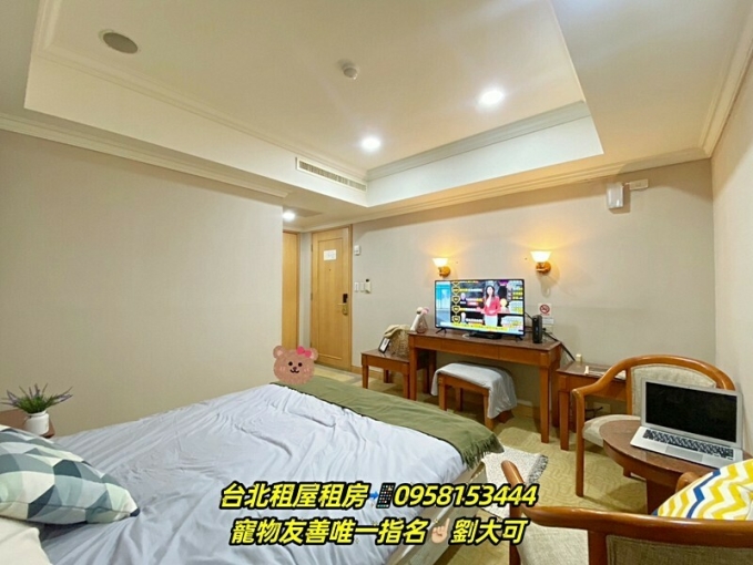 💓大橋頭捷運/可養寵物/電費0元/有浴缸（第4張）