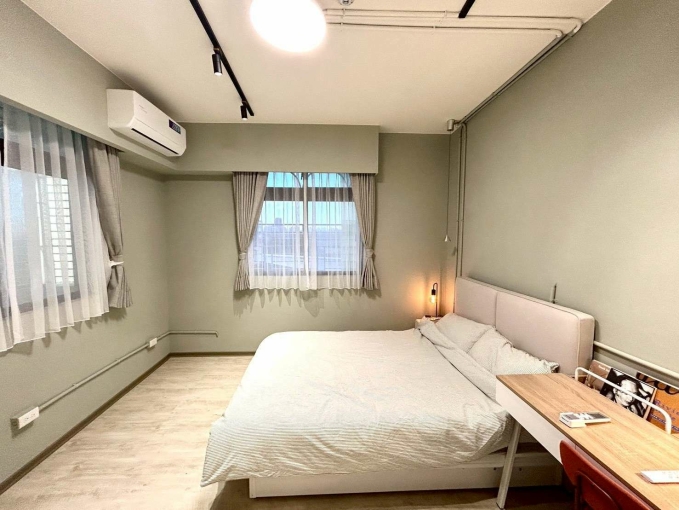 永和區.頂溪站.全新裝潢.超大陽台.大空間設計感兩房一廳6F（第8張）