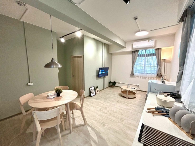 永和區.頂溪站.全新裝潢.超大陽台.大空間設計感兩房一廳6F（第1張）