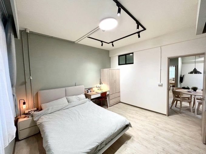 永和區.頂溪站.全新裝潢.超大陽台.大空間設計感兩房一廳6F（第7張）