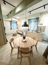 永和區.頂溪站.全新裝潢.超大陽台.大空間設計感兩房一廳6F（第4張）