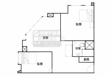 頂客雅筑二房_全國不動產_葉展（第12張）